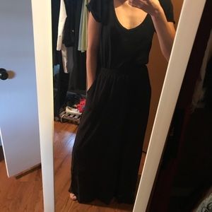 Free People Beach Open Back Cotton Maxi